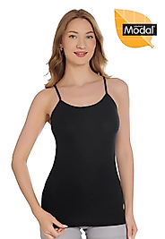 Gümüş 7012 Kadın Modal Elastan İp Askı Atlet Siyah