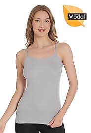 Gümüş 7012 Kadın Modal Elastan İp Askı Atlet Gri