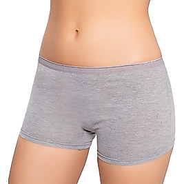 Gümüş 3016 Kadın Likralı Boxer Gri