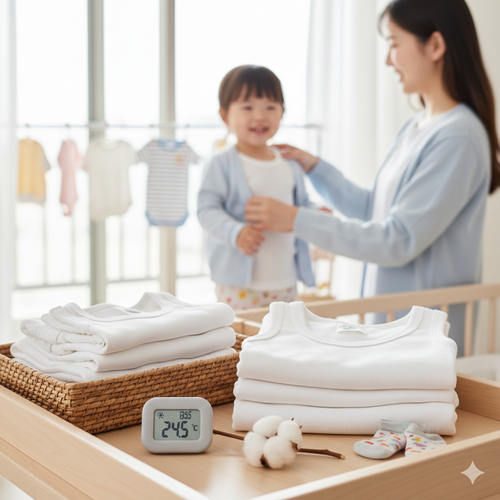 Çocuk İç Giyiminde Sağlık ve Konfor Rehberi: Mevsim Geçişlerine Hazır Mısınız?