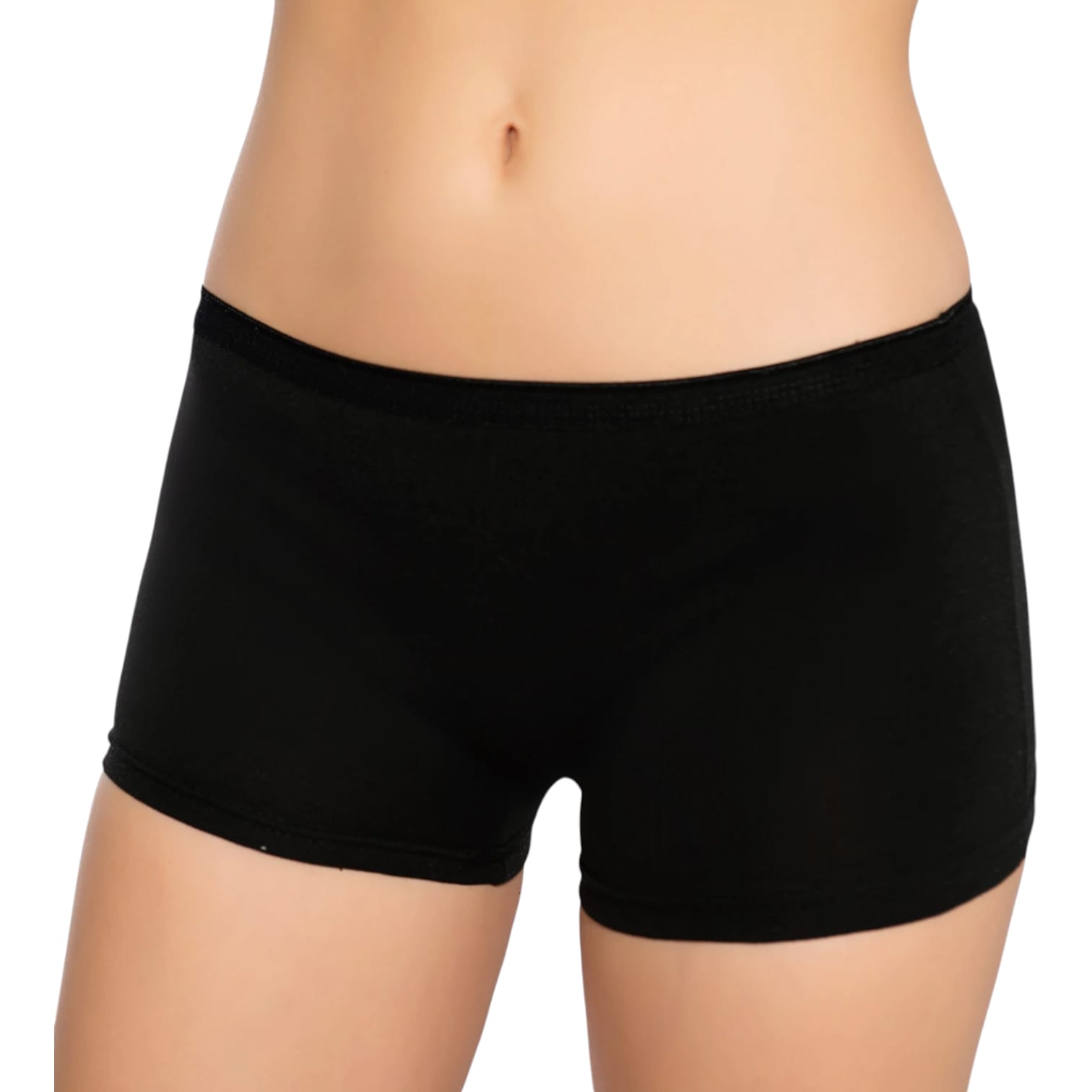 Gümüş 3016 Kadın Likralı Boxer Siyah